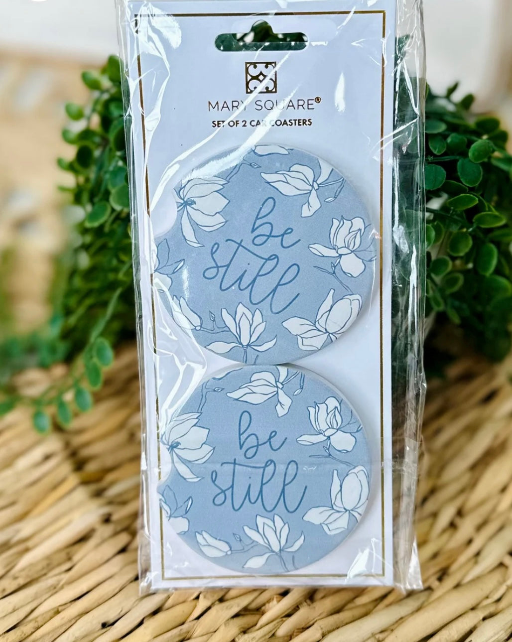 Be Still Car Coaster