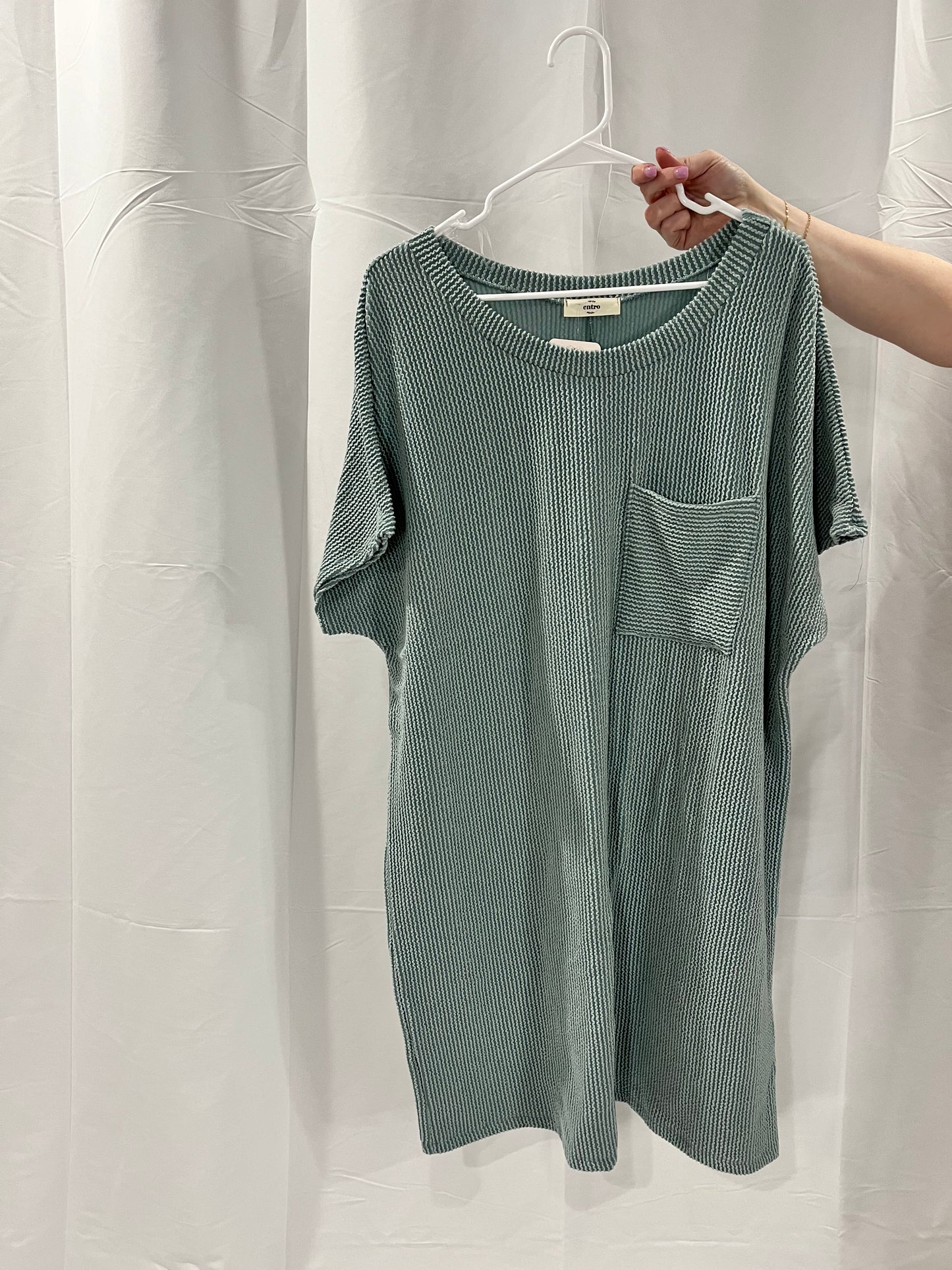 Sage Comfort Dress