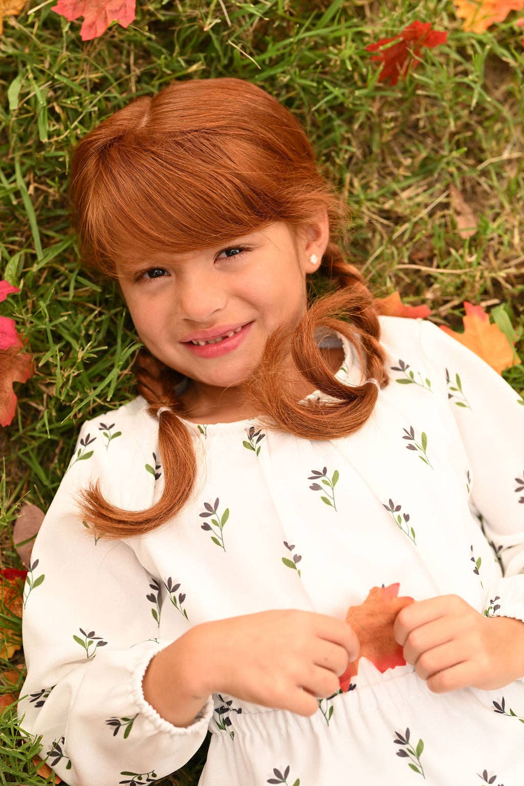Fall Dresses -Mini Charlotte Ruffle Tier-Earthy Floral