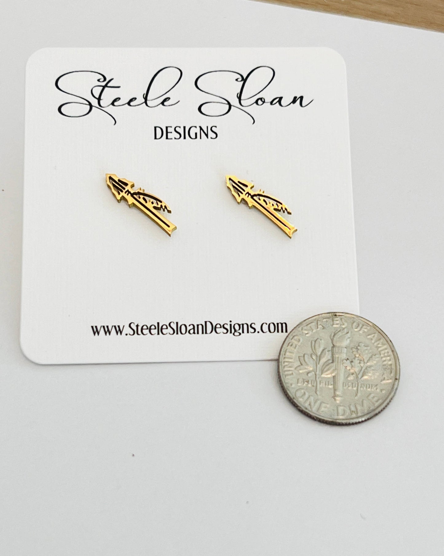 Fear the Spear Earrings