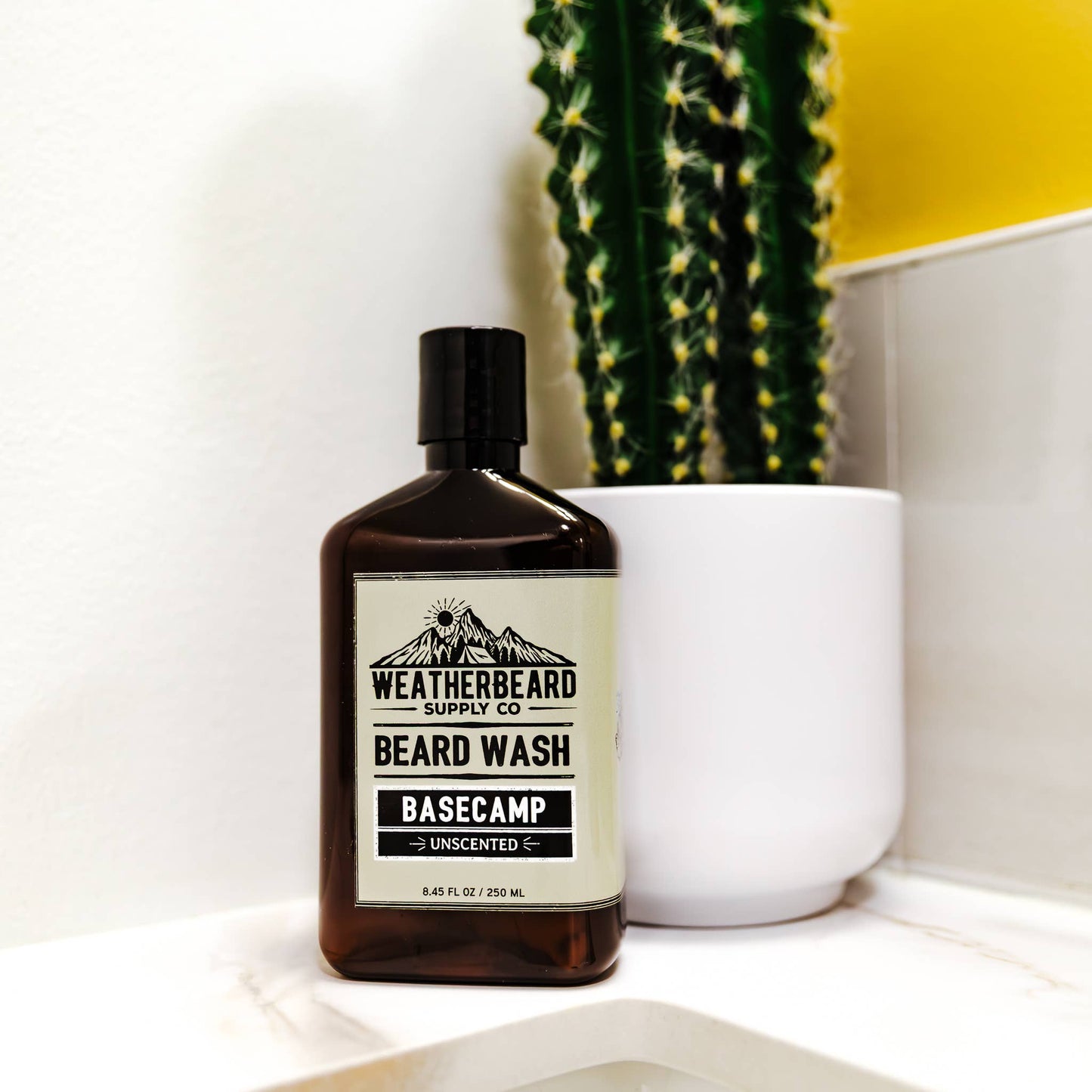Basecamp Unscented Beard Wash – Gentle Daily Cleanser