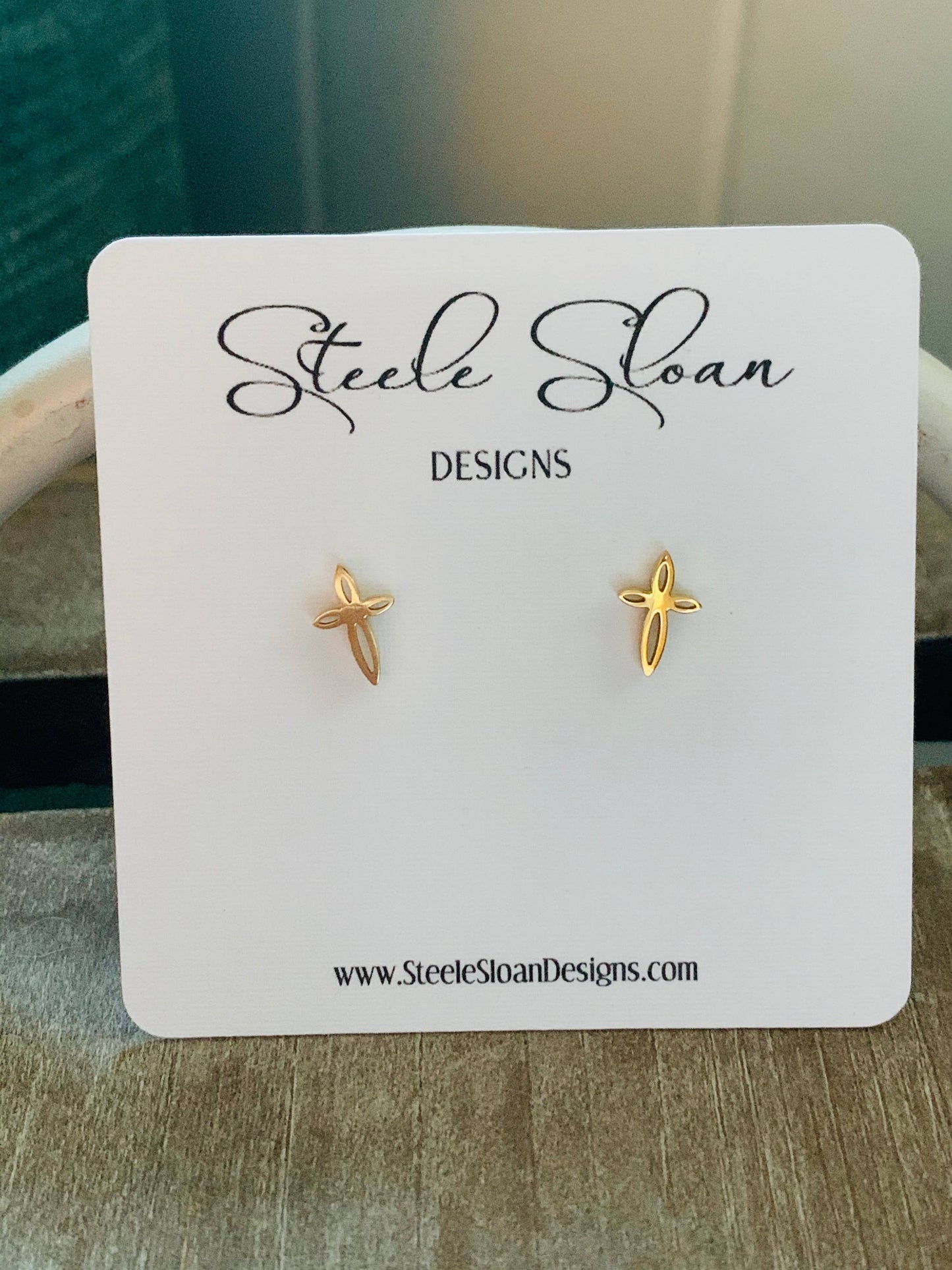 Sweet Cross Earrings