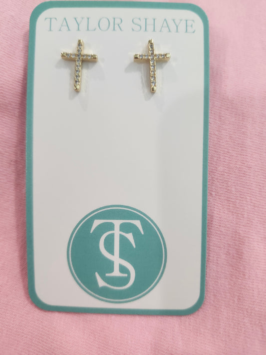 Diana Cross Stud