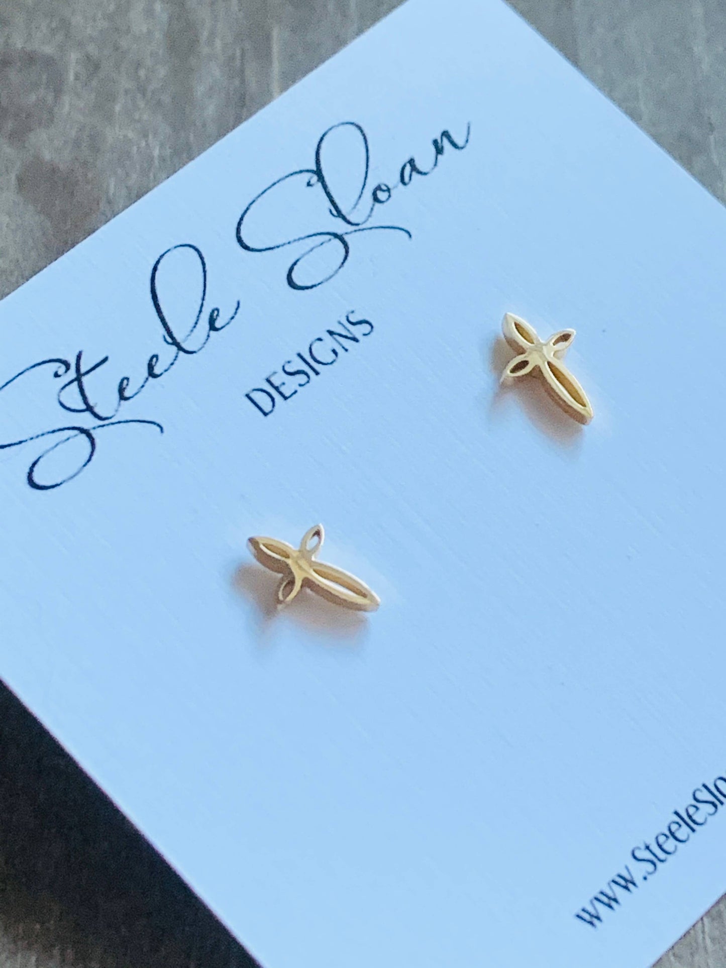 Sweet Cross Earrings