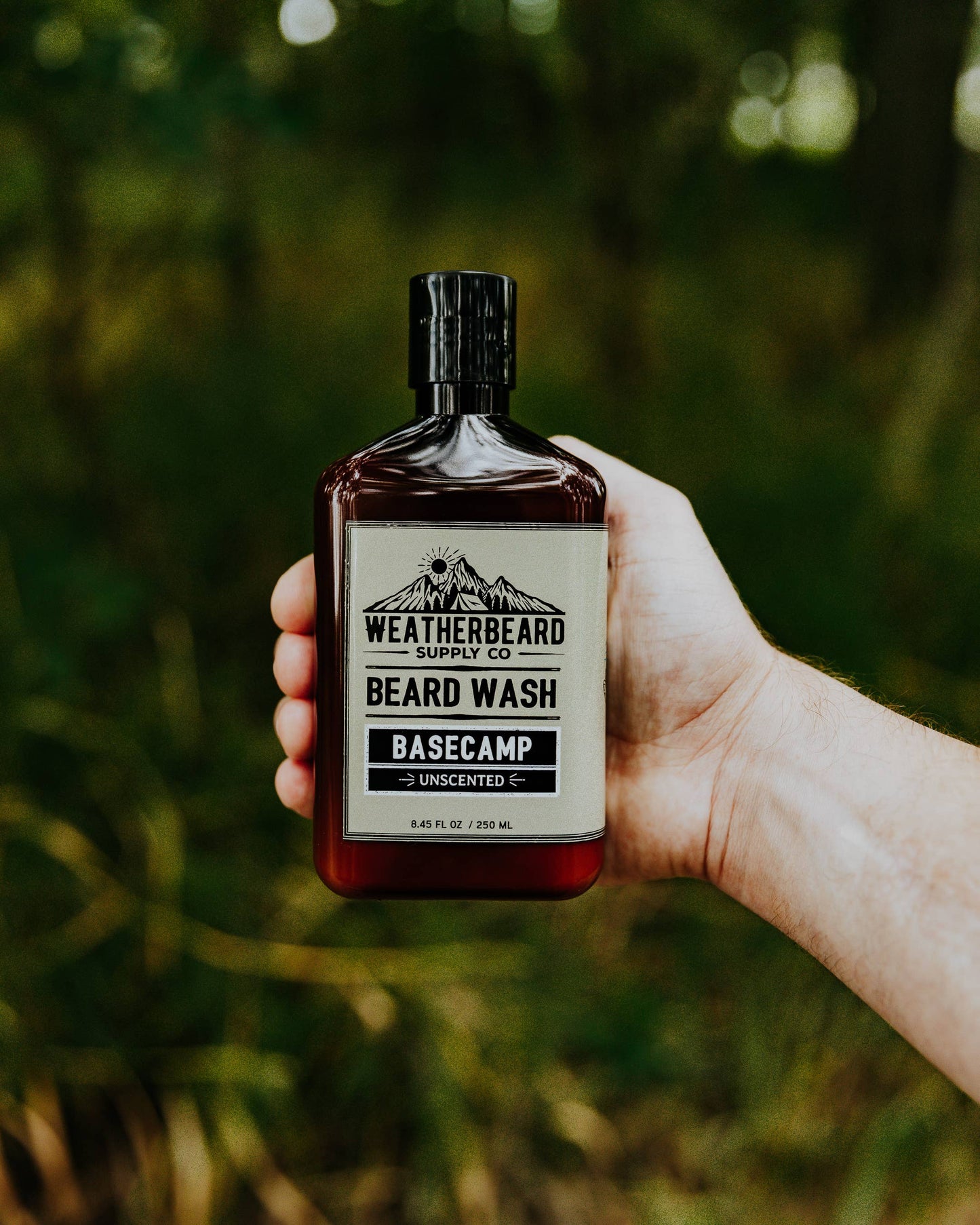 Basecamp Unscented Beard Wash – Gentle Daily Cleanser