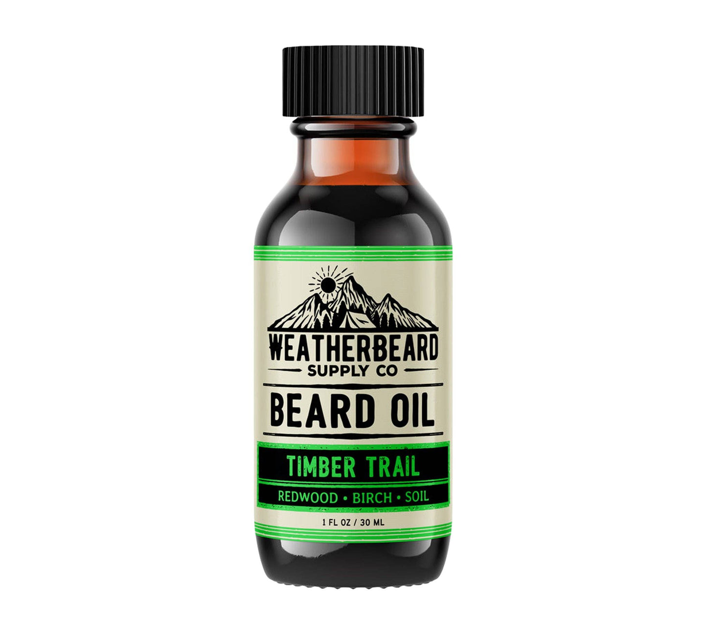 Timber Trail Beard Oil - Earthy Redwood, Birchwood, Soil