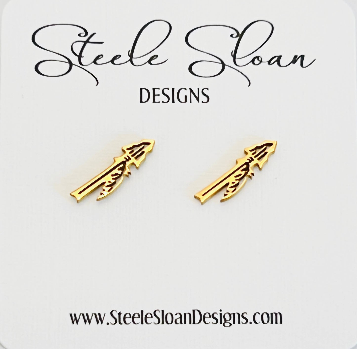 Fear the Spear Earrings