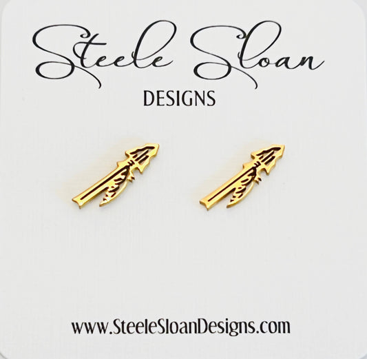 Fear the Spear Earrings